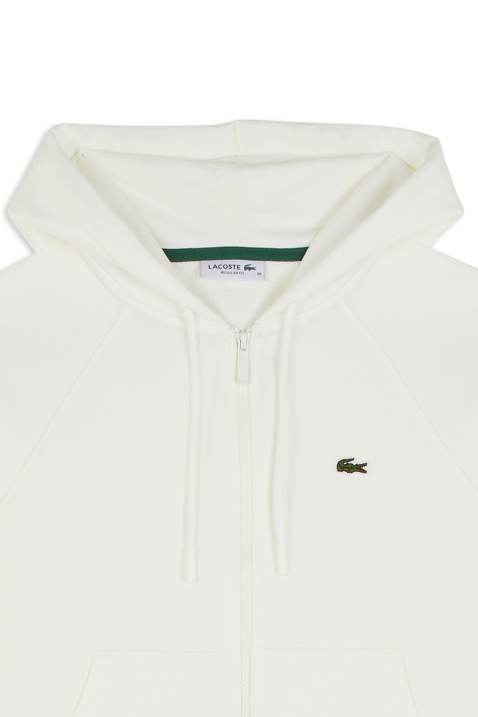 Hoodie zippé Beige