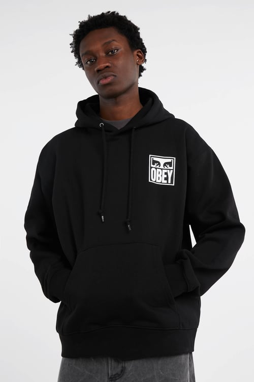 OBEY Hoodie Noir
