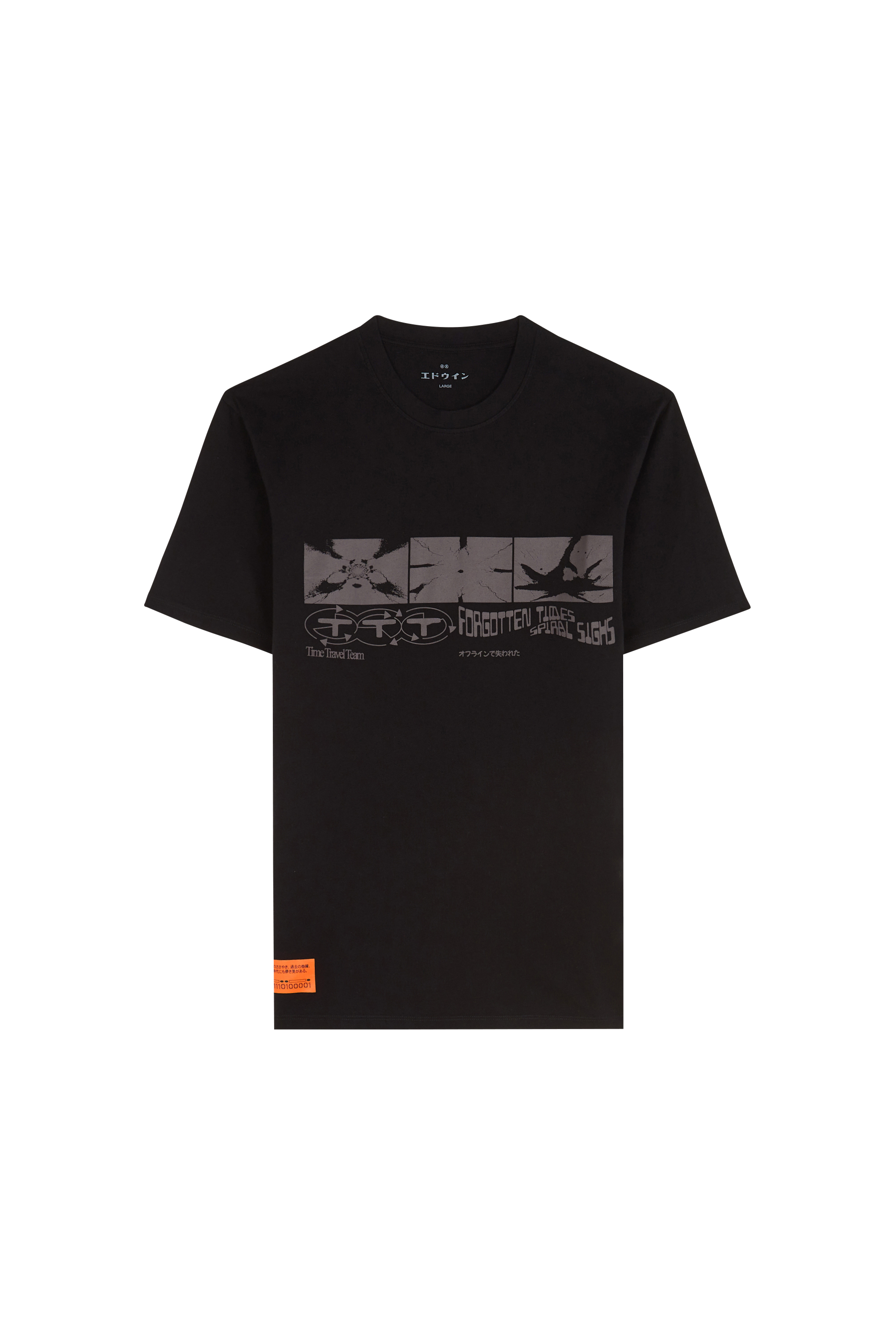 T-shirt ALWAYS LATE Noir