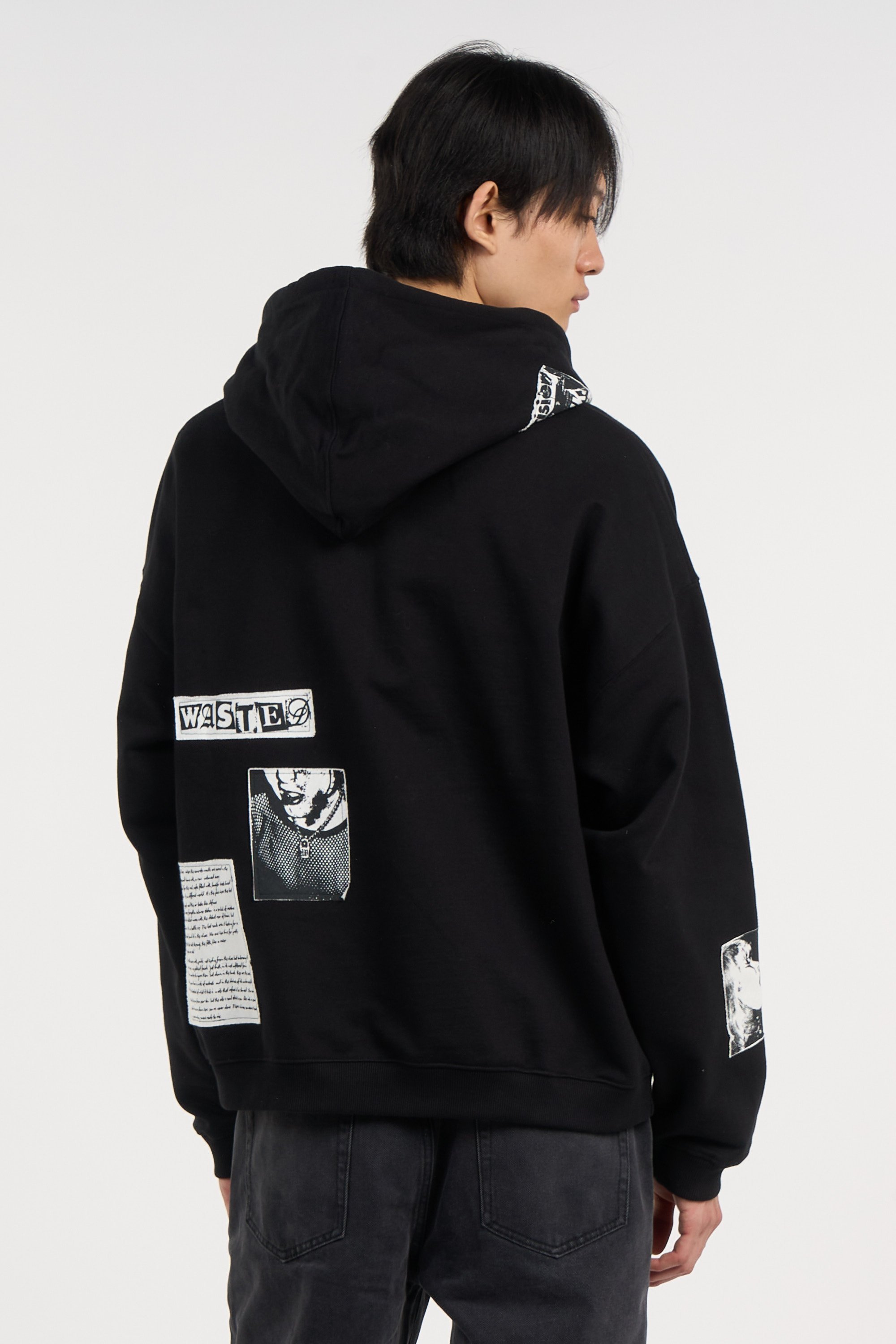 Hoodie zippé Noir