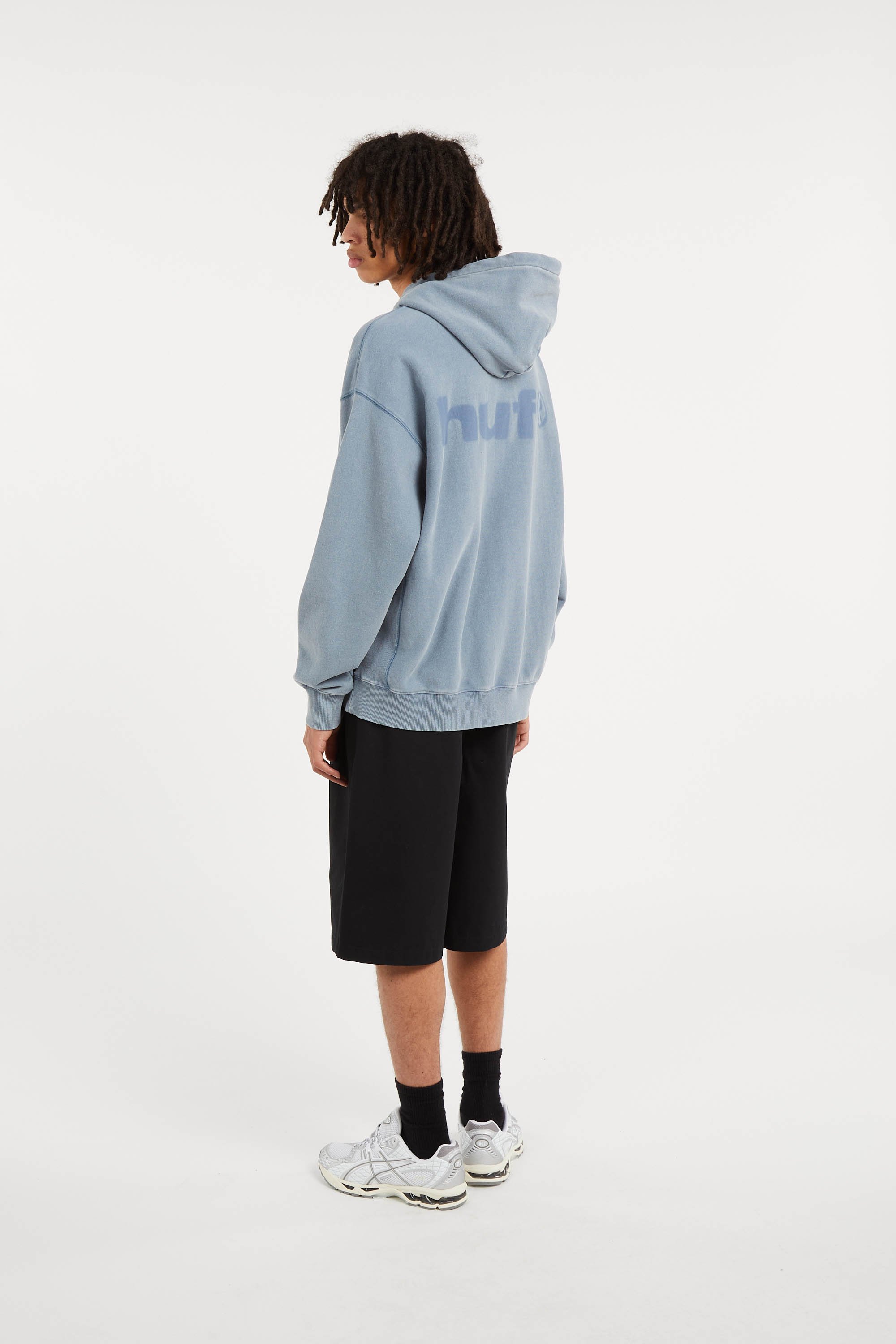 Sweat zippé Bleu