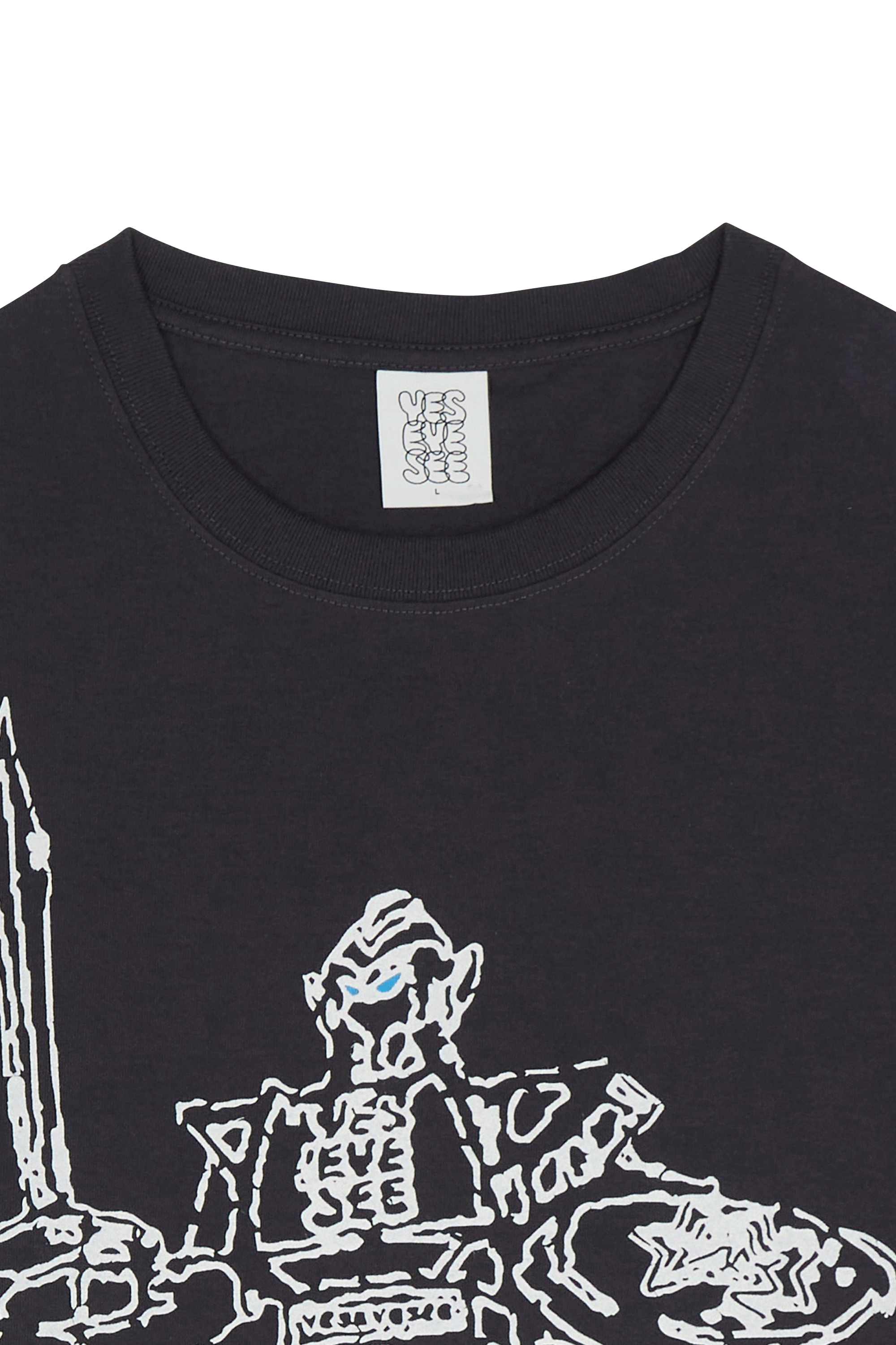 T-shirt YESEYESEE Gris
