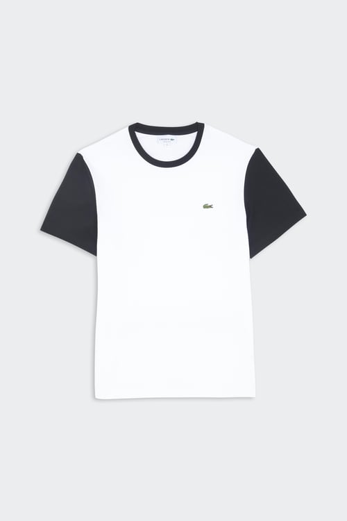 Shirt blanc lacoste homme hot sale