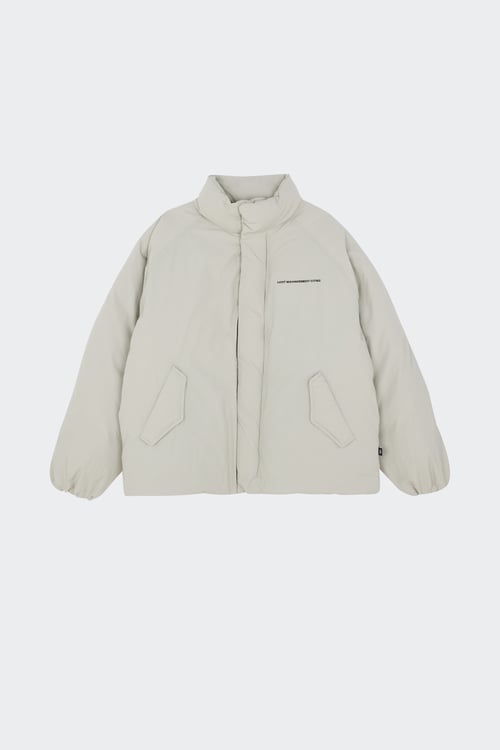 LOST MANAGEMENT CITIES Puffer Jacket Black