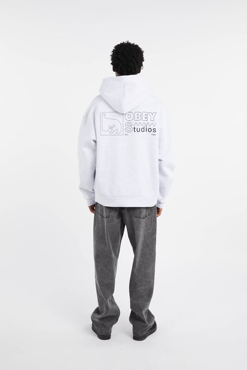 OBEY Hoodie Gris