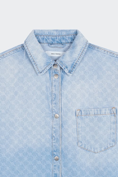 DAILY PAPER Chemise Bleu