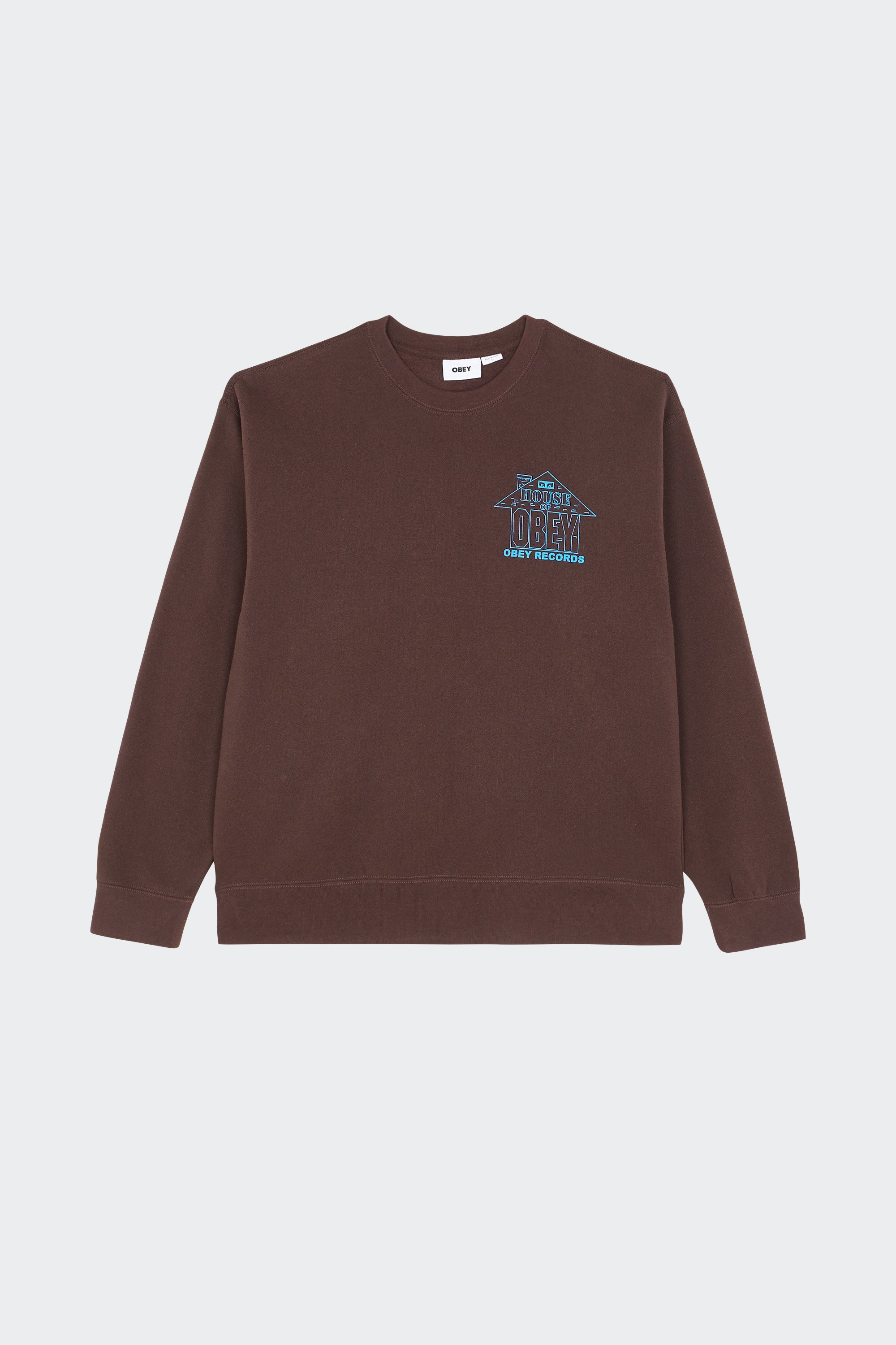 Sweatshirt | Kaki by OBEY Sweatshirt Kaki