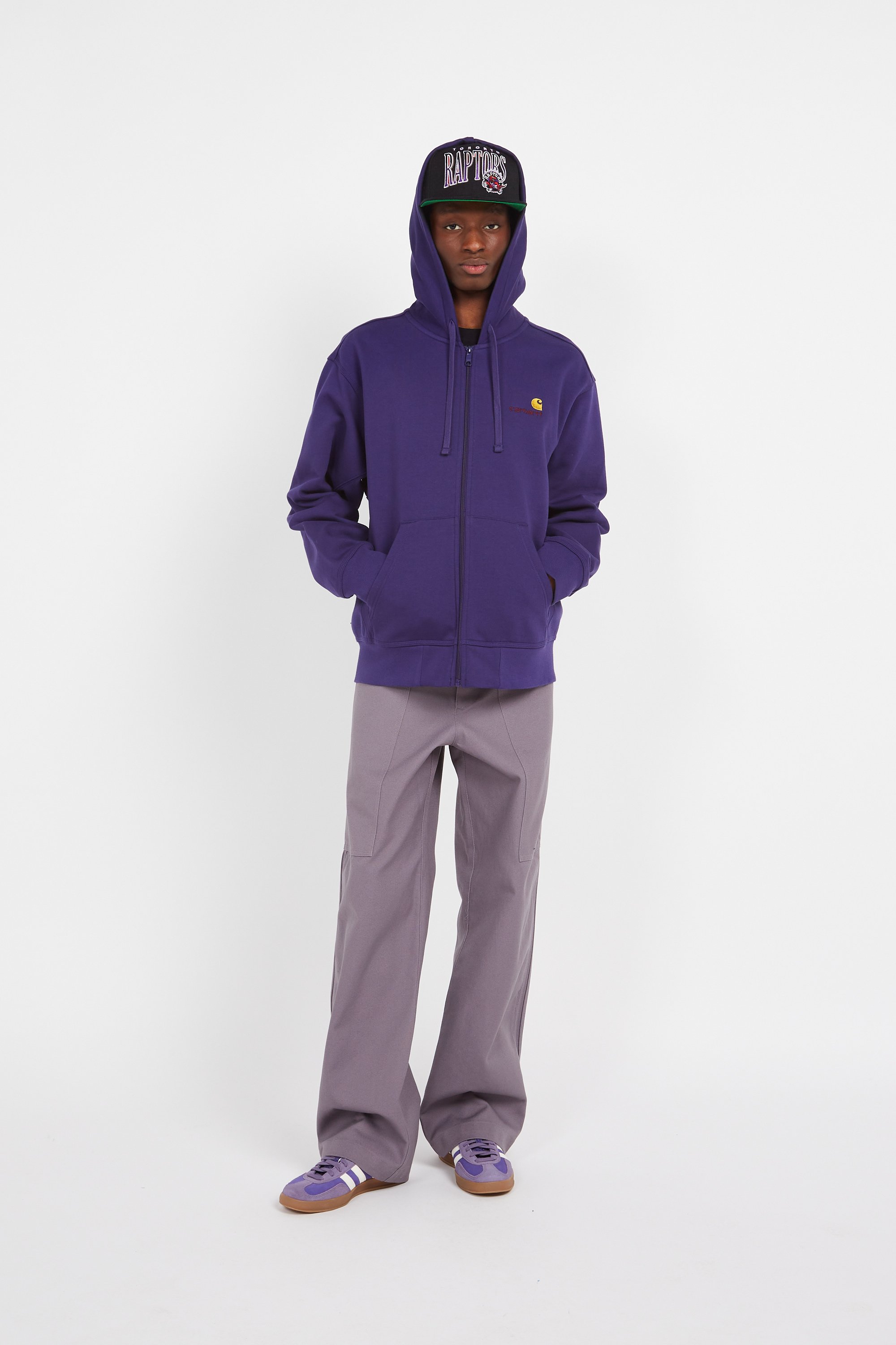 Purple carhartt hoodie hotsell