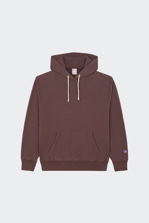 CHAMPION Hoodie Marron