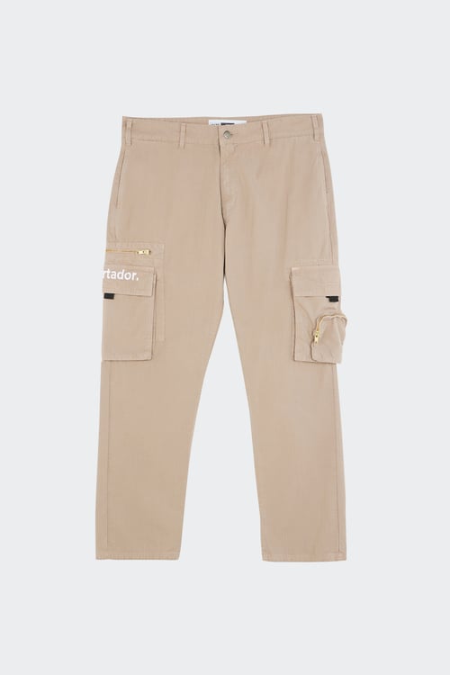 LIBERTADOR Pantalon cargo Beige