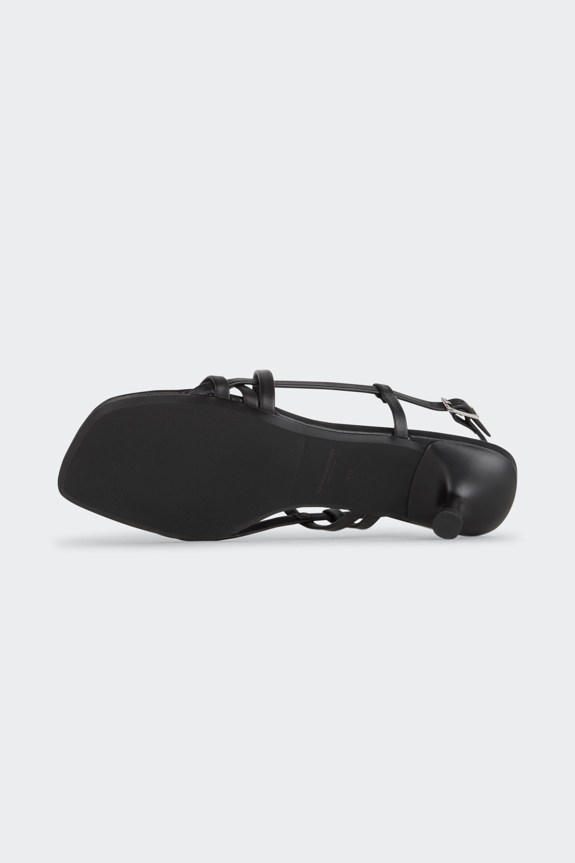 Heeled sandals | Black by VAGABOND SHOEMAKERS Heeled sandals Black