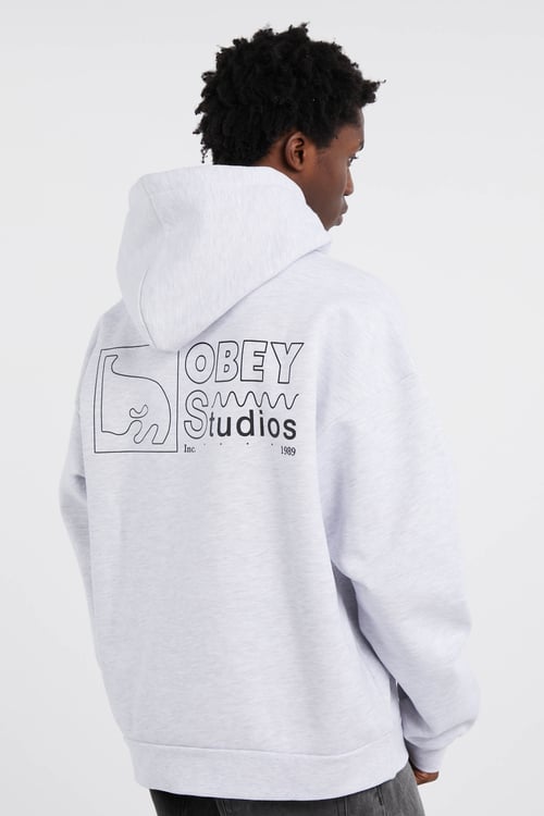 OBEY Hoodie Gris