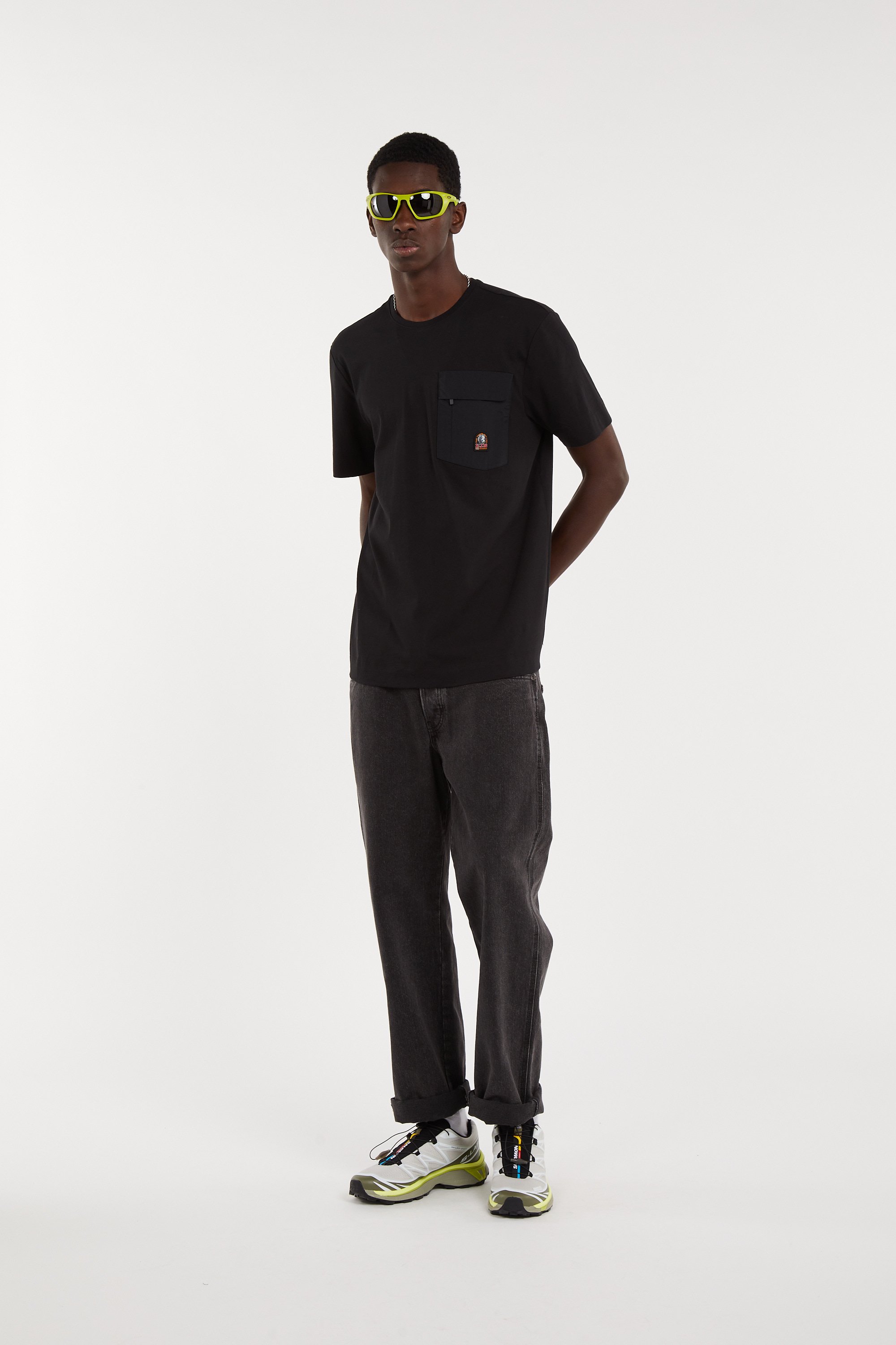 T-shirt | Noir PARAJUMPERS Homme