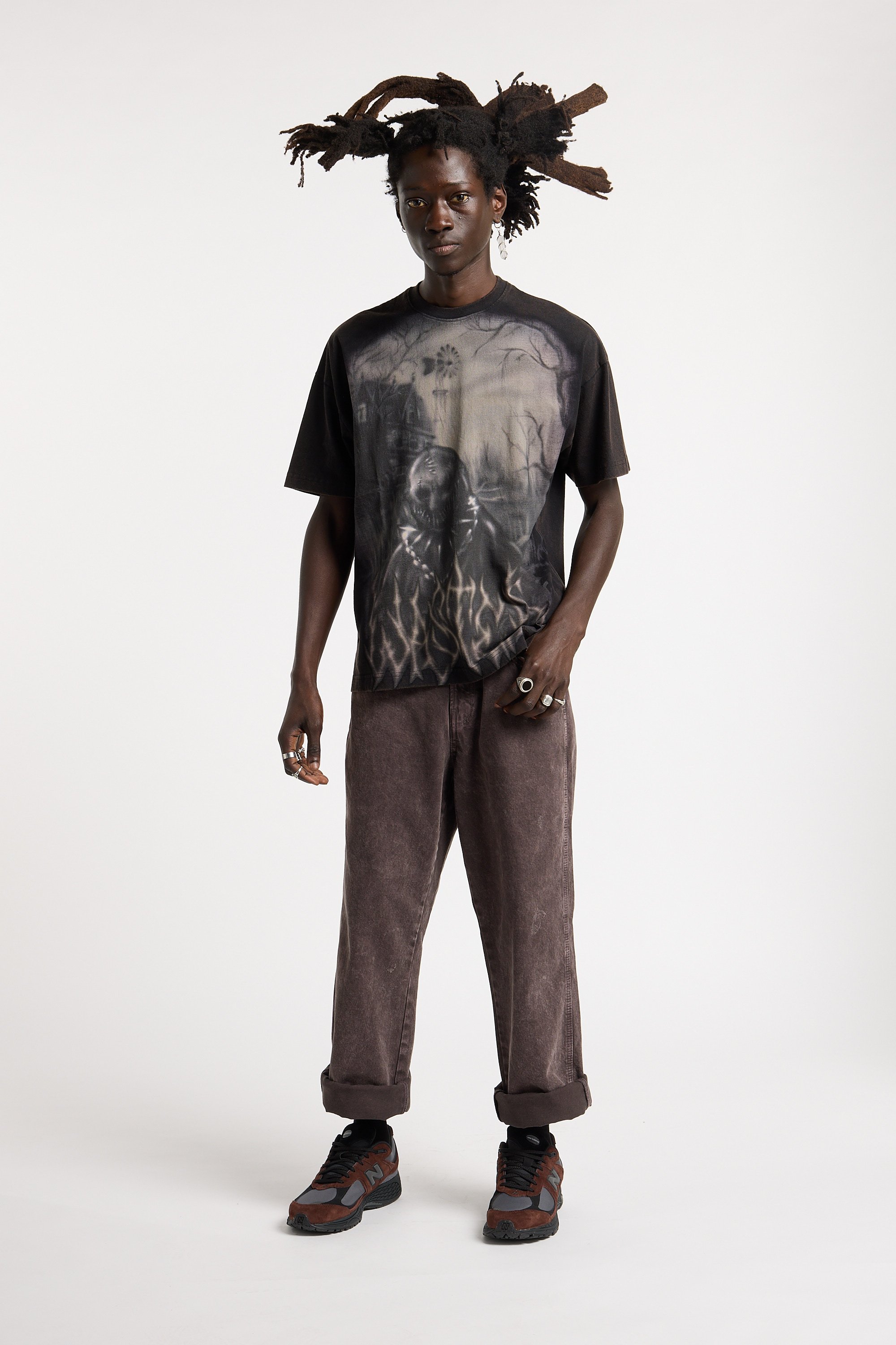 T-shirt | Noir WASTED Homme