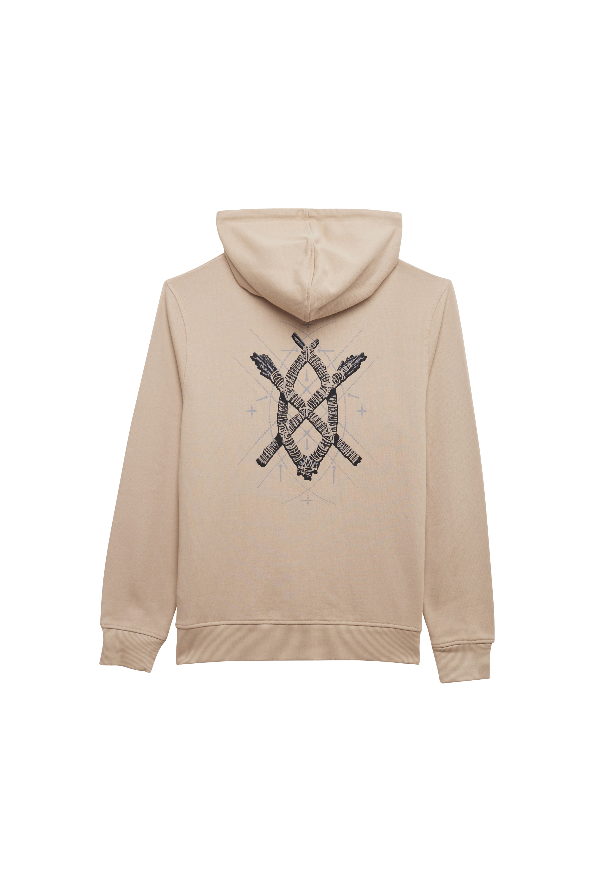 Hoodie DAILY PAPER Beige