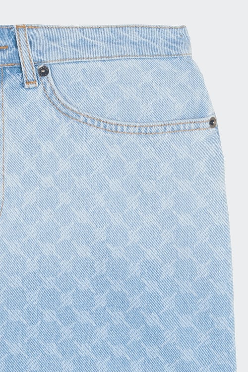 DAILY PAPER Jupe Bleu