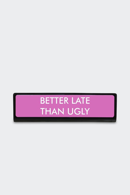 FLAMINGO CANDLES plaque de bureau Multicolore