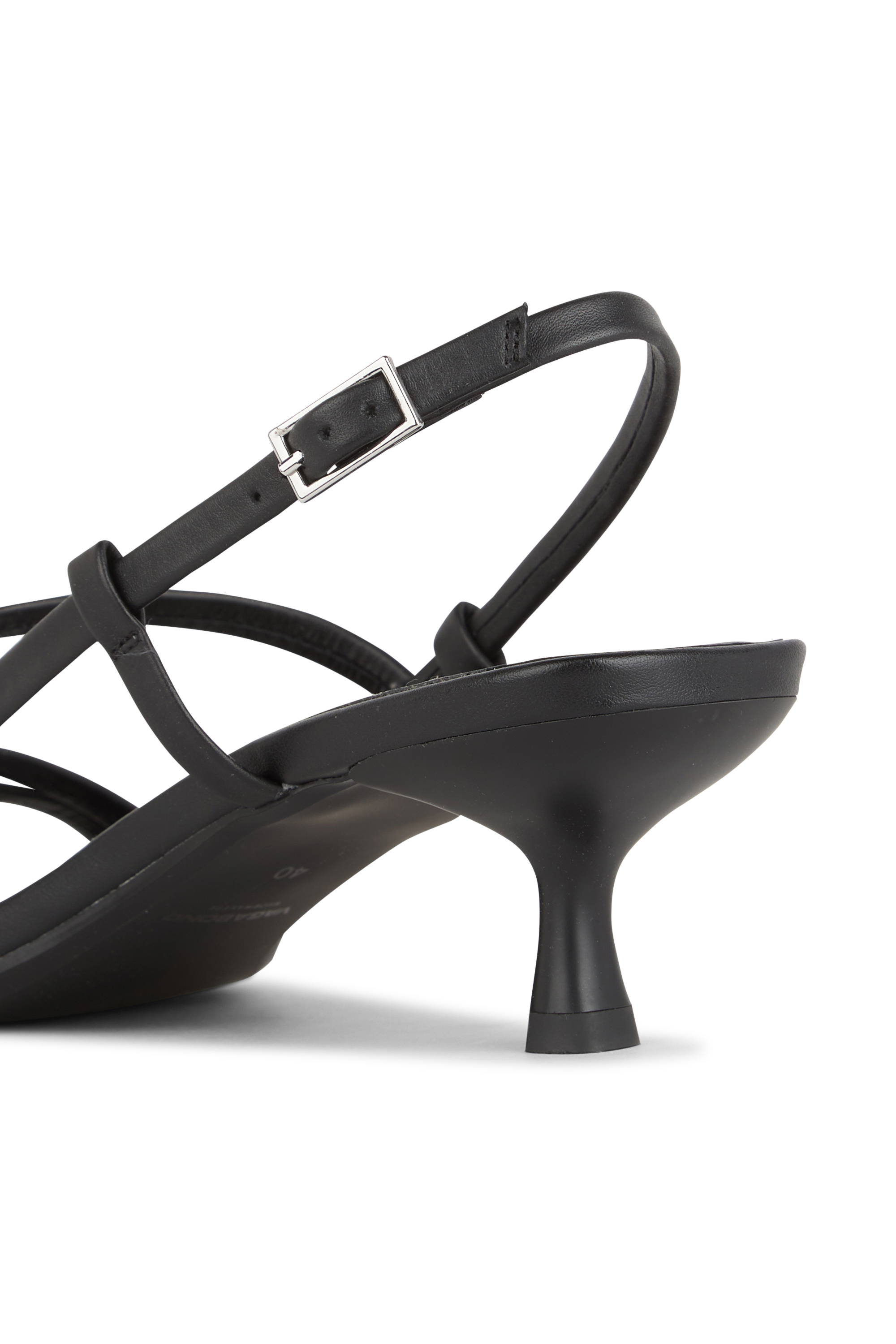 Sandales à talons Noir