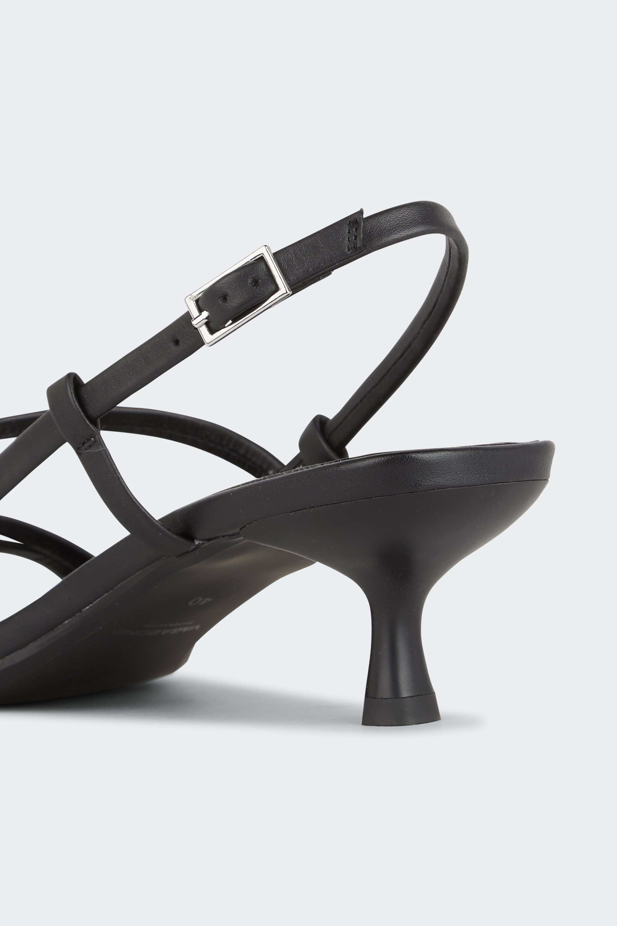 Heeled sandals | Black by VAGABOND SHOEMAKERS Heeled sandals Black