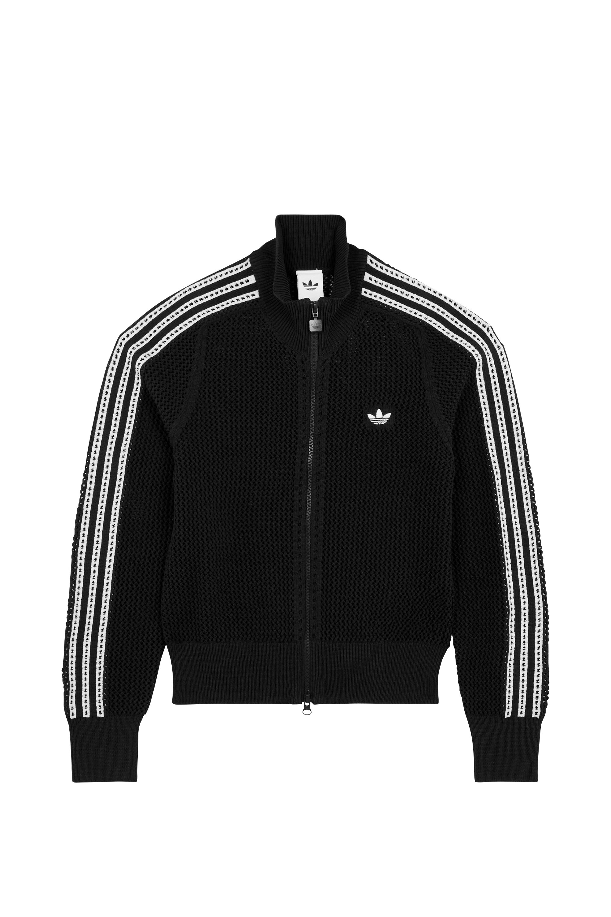 Track jacket CROCHET TT Black