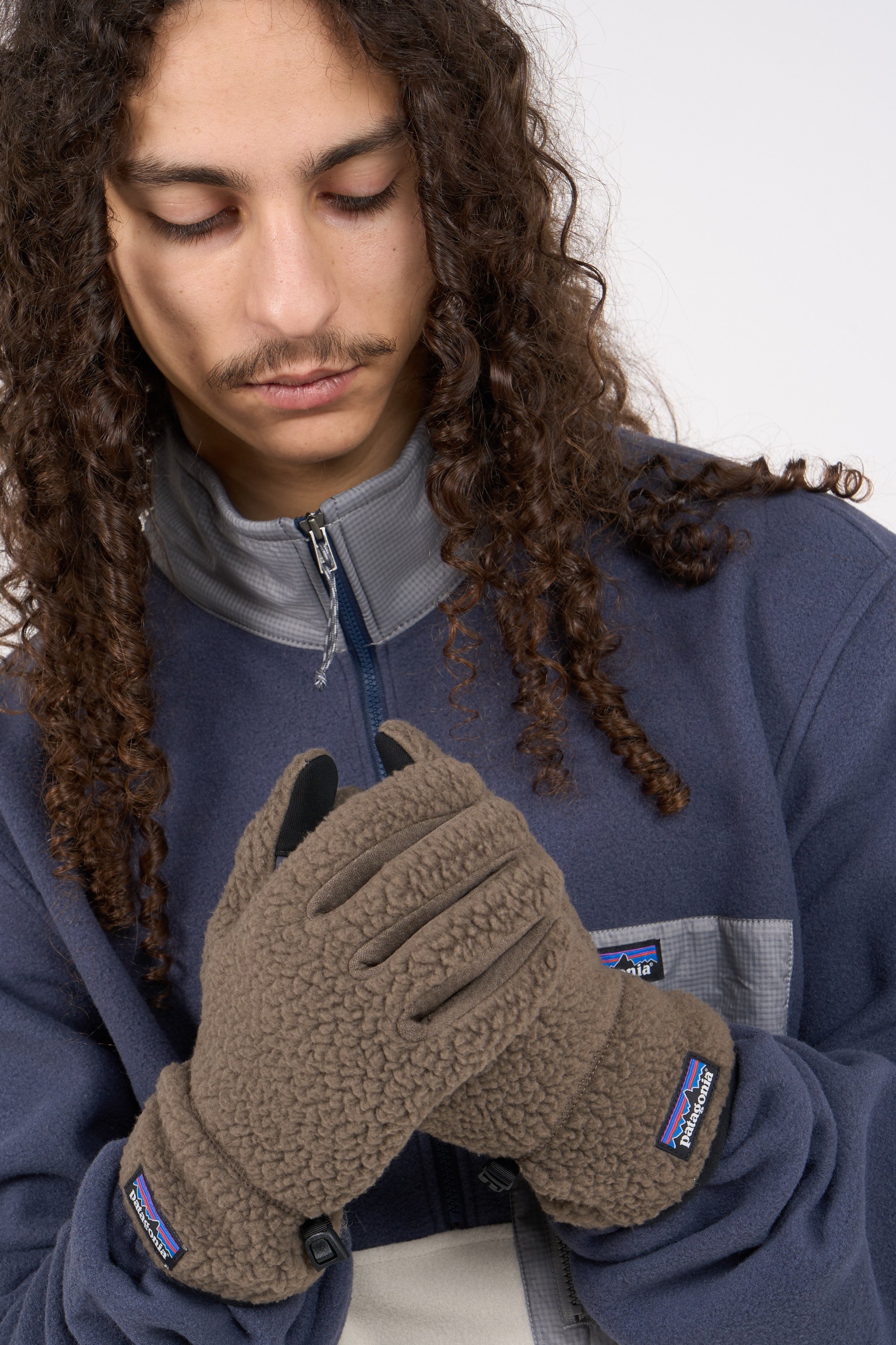 Gants  PATAGONIA Marron