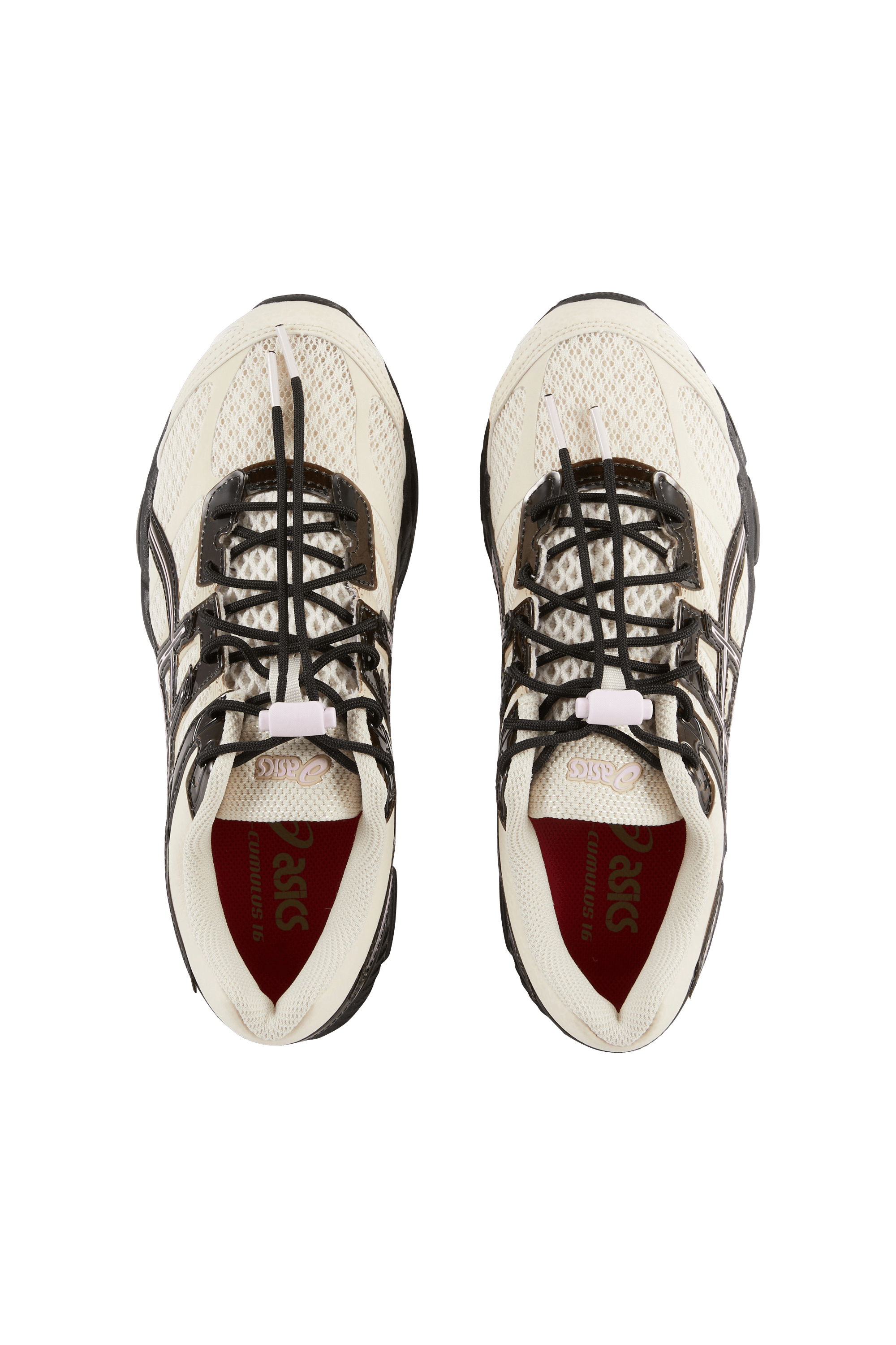 Baskets basses à lacets ASICS Rose