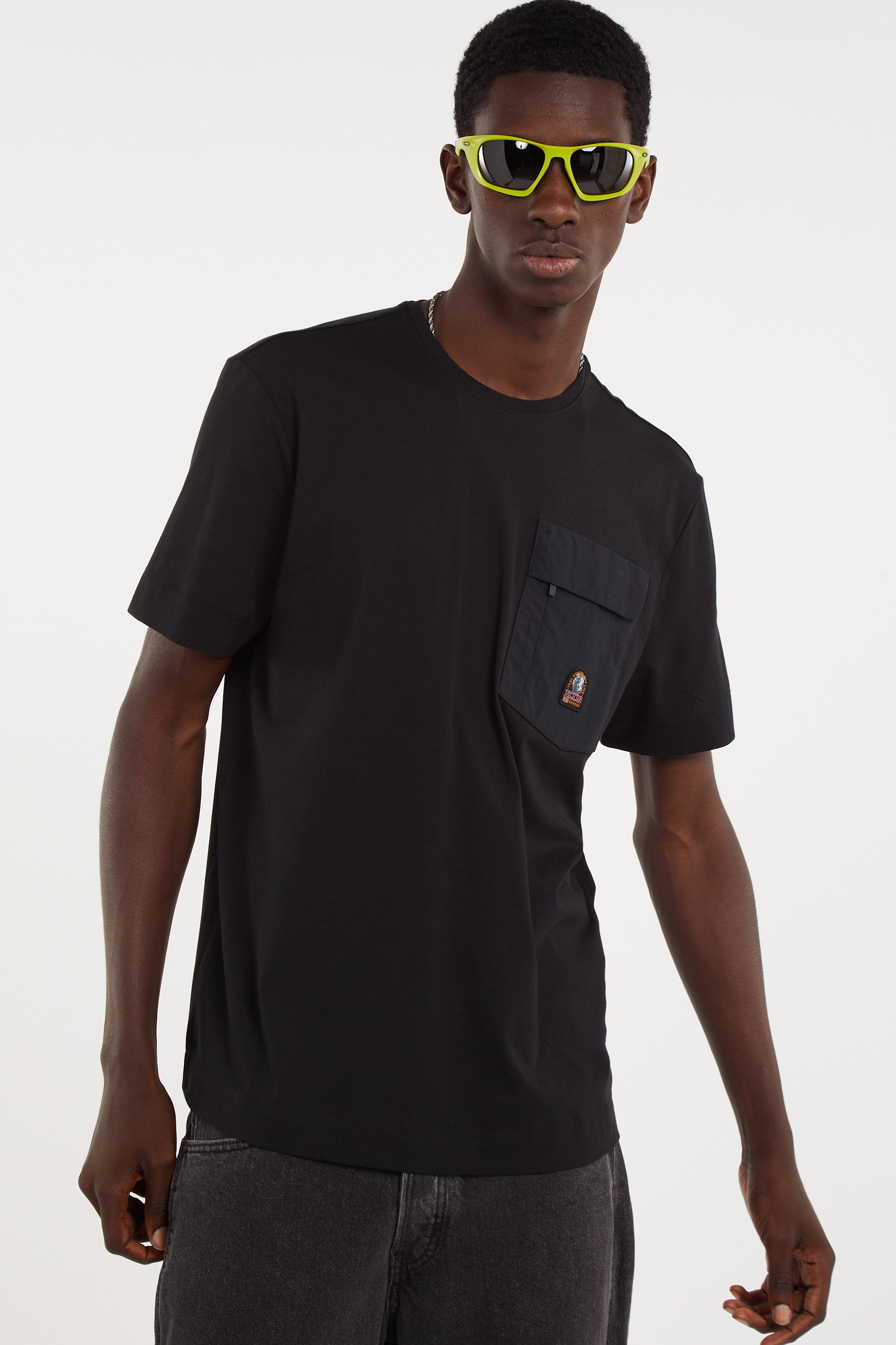 T-shirt | Noir PARAJUMPERS Homme