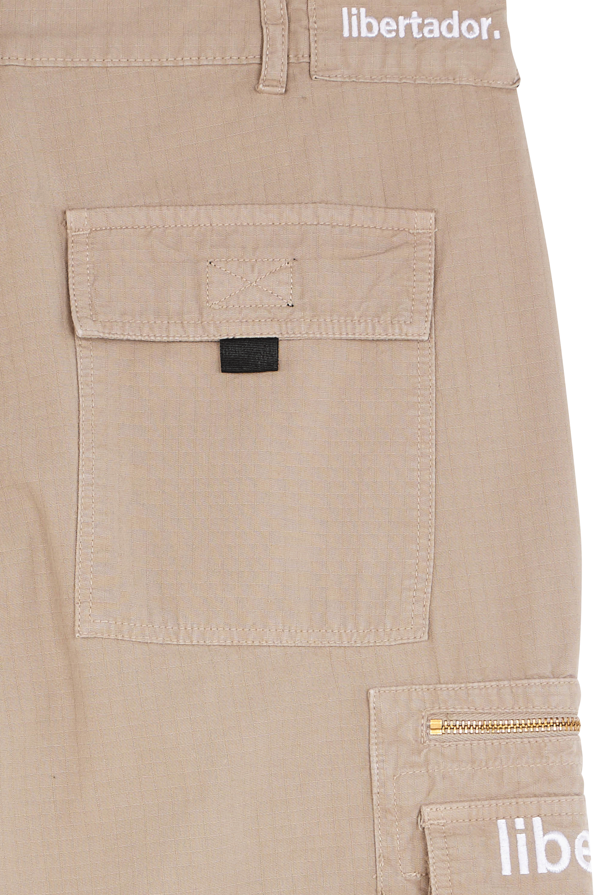 Pantalon cargo Beige