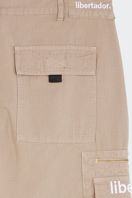 LIBERTADOR Pantalon cargo Beige