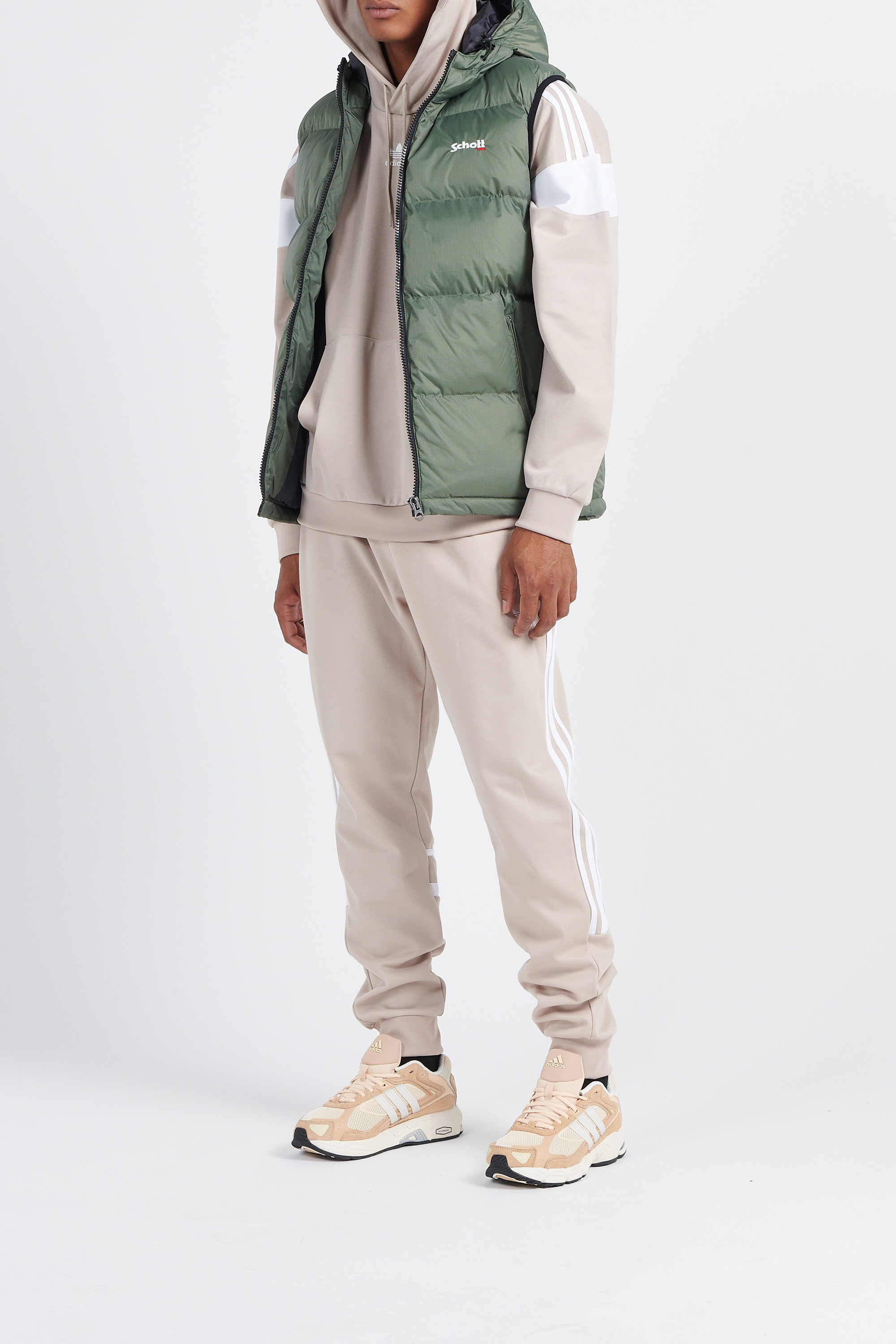 Doudoune sans manches | Vert SCHOTT Homme