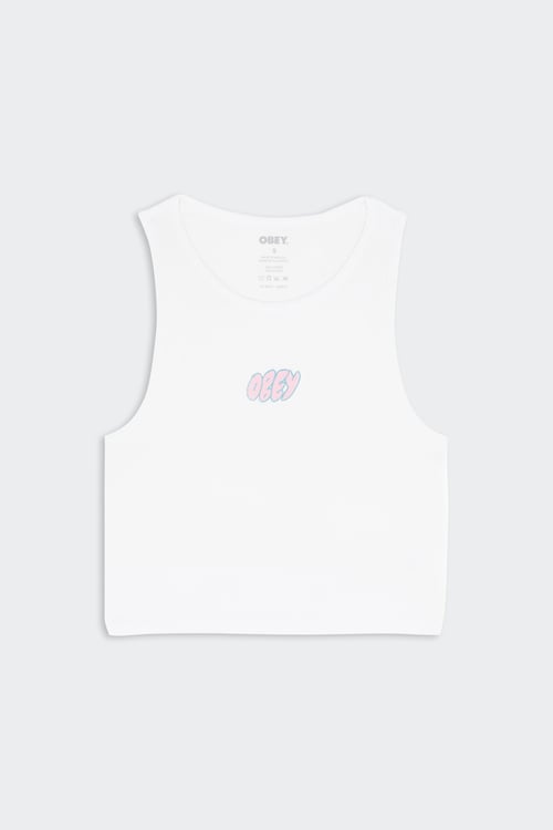 OBEY Débardeur Blanc