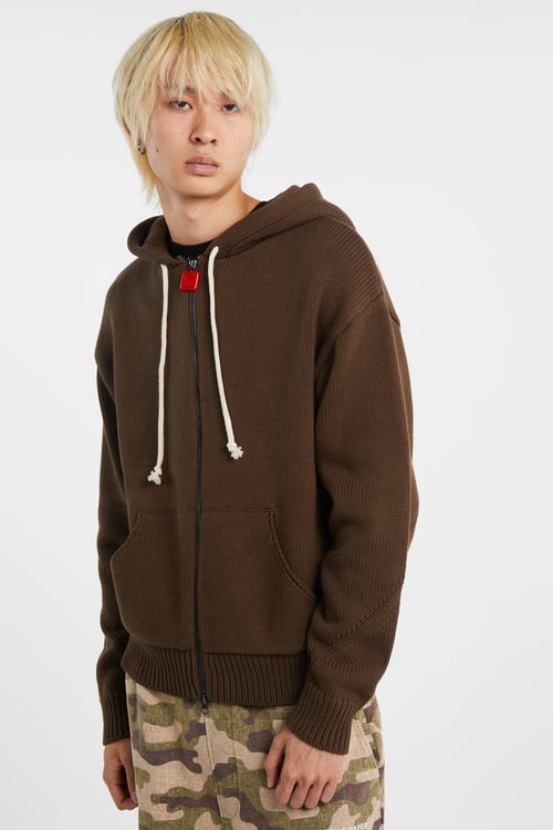 THE NEW ORIGINALS Hoodie zippé Marron