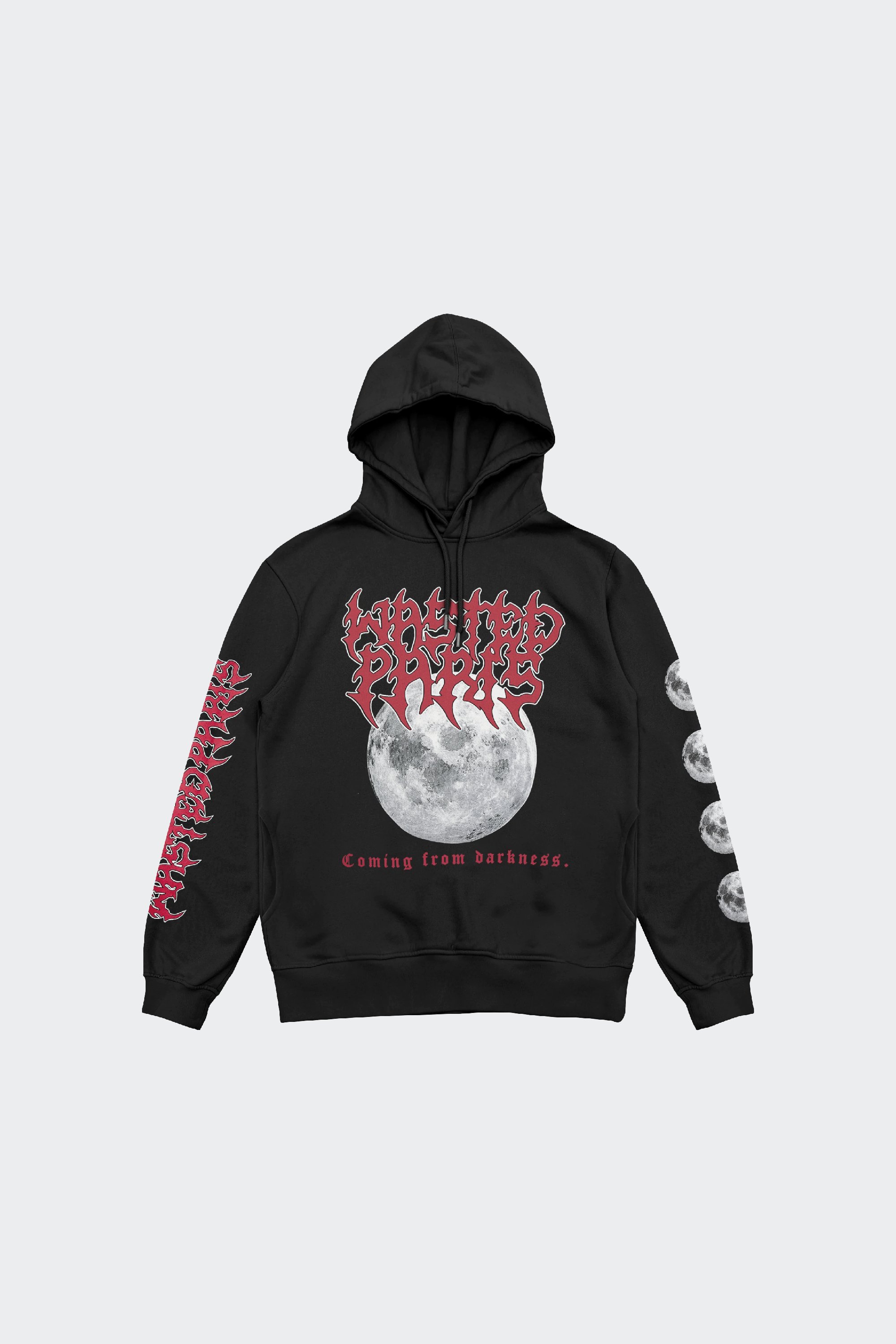 Hoodie | Black by WASTED Hoodie Black