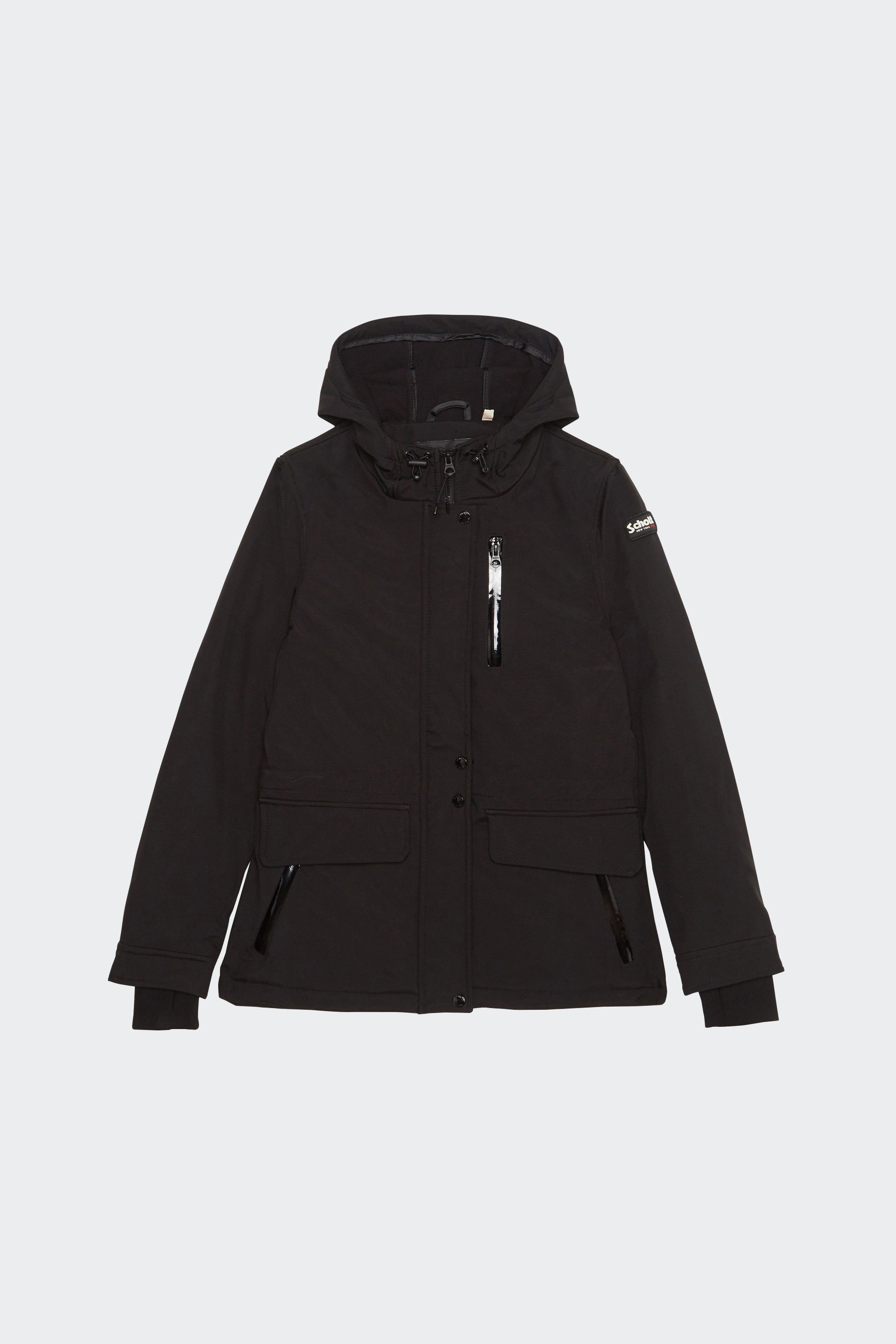 Puffer Jacket | Black by SCHOTT Puffer Jacket Black