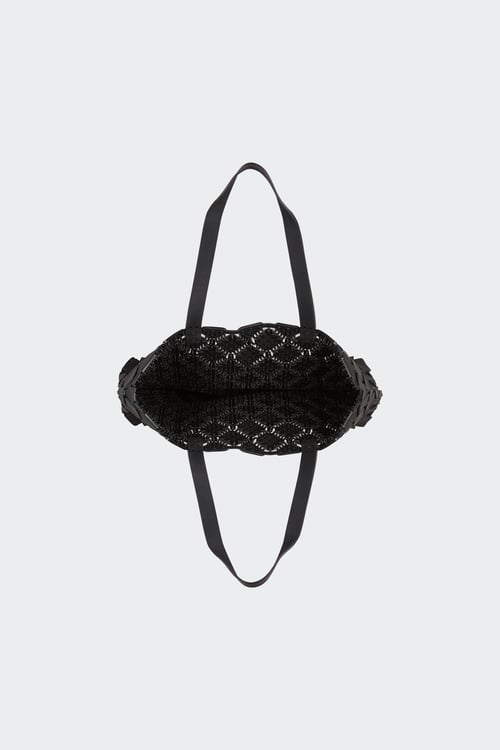 MELISSA Sac porté épaule Noir