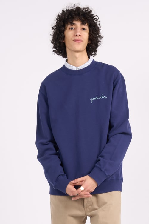 MAISON LABICHE Sweatshirt  Bleu