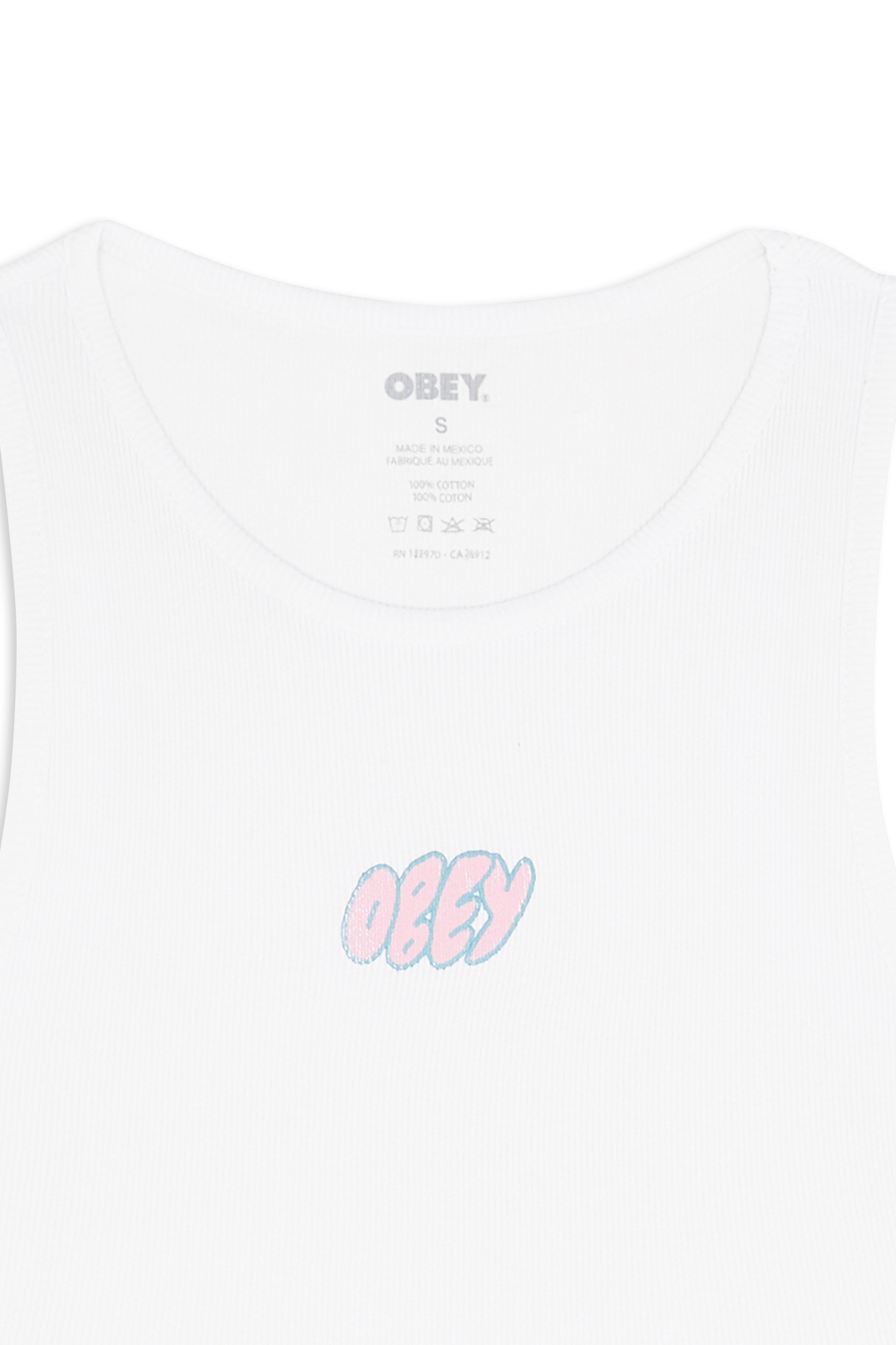 OBEY Débardeur Blanc