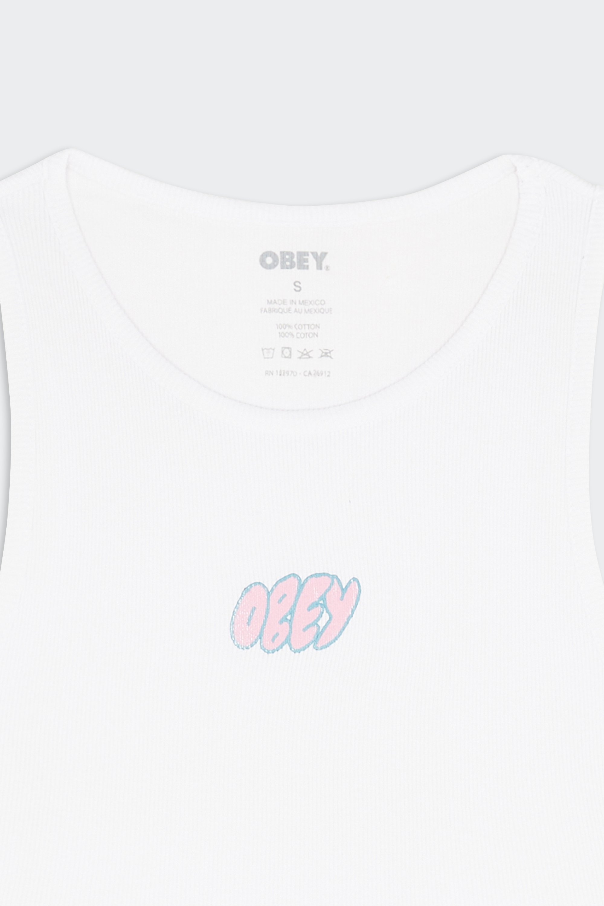 Débardeur | Blanc by OBEY Débardeur Blanc