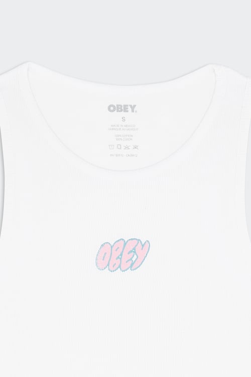 OBEY Débardeur Blanc