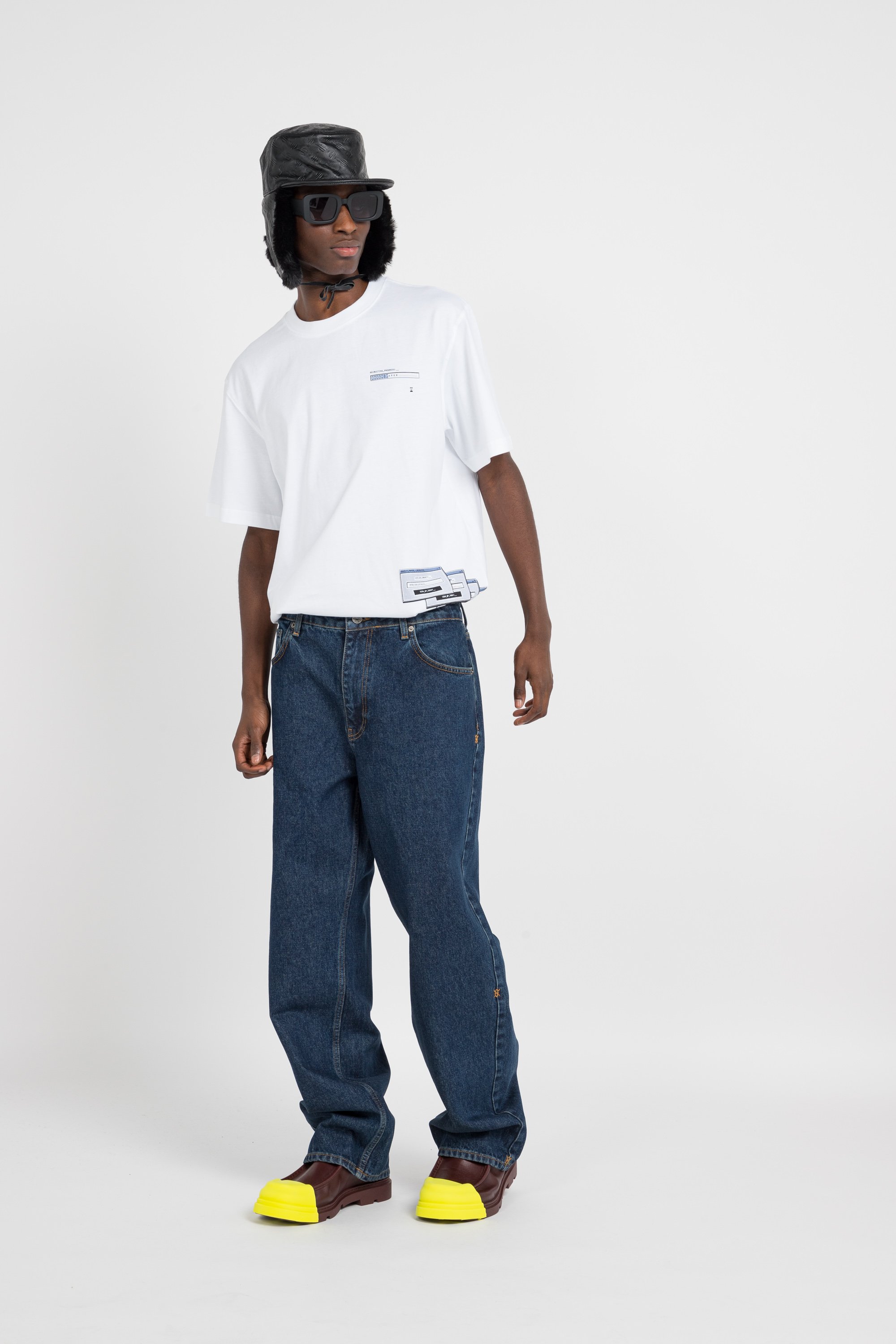 T-shirt DAILY PAPER Blanc