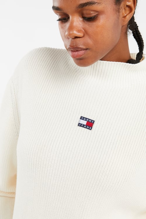 TOMMY JEANS Sweater White