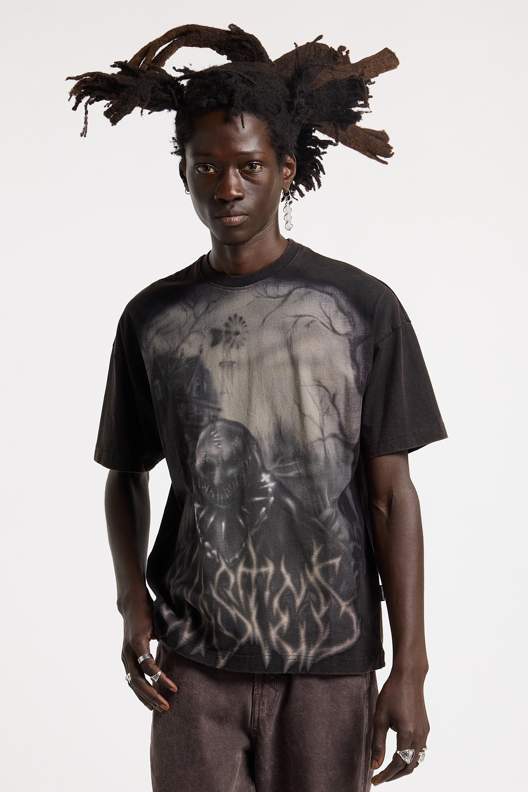 T-shirt | Noir WASTED Homme