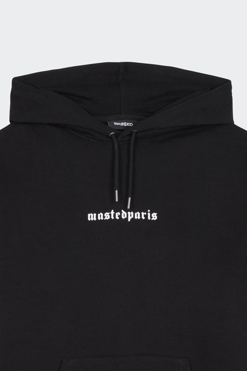 WASTED Hoodie Noir
