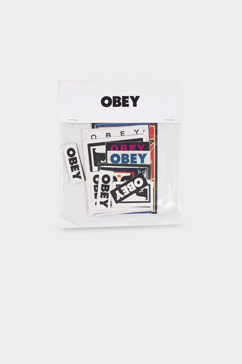 OBEY Stickers Bleu