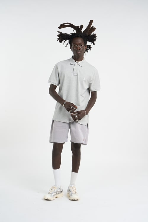 Polo - Polo - Taille S Gris
