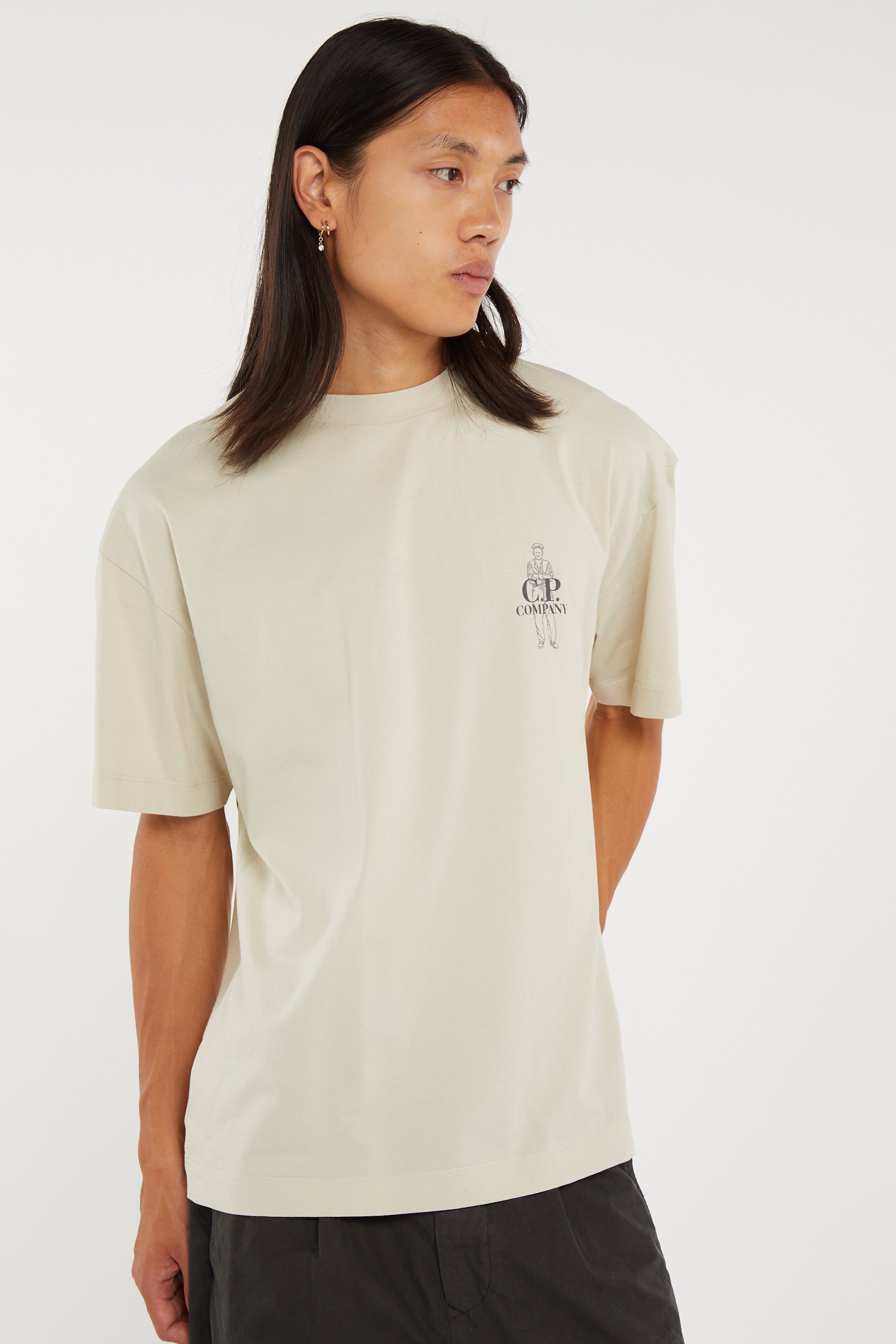 Tee-shirt | Gris C.P. COMPANY Homme