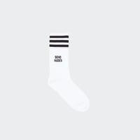 Socks SEND NUDES Black - white