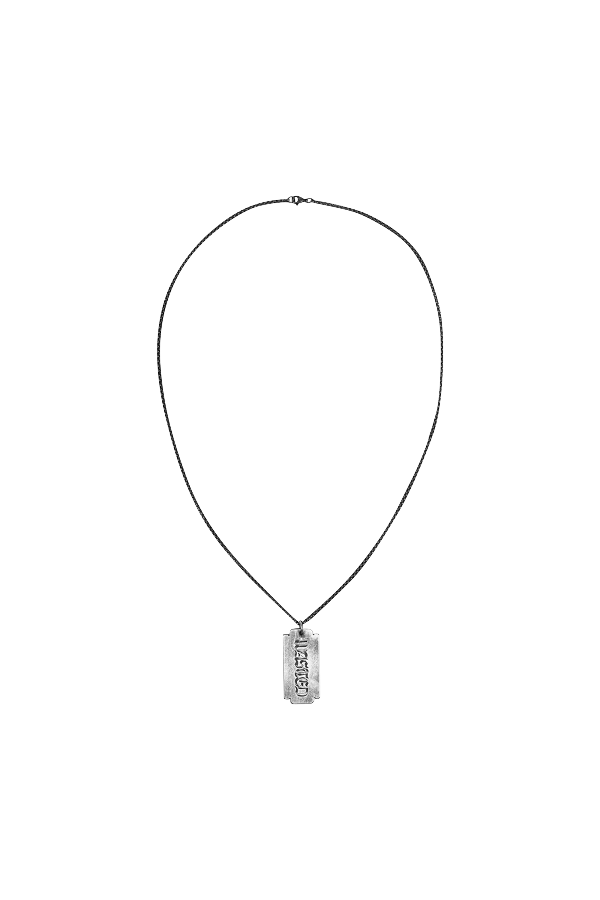 Collier WASTED Argent