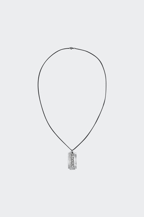 WASTED Collier Argent