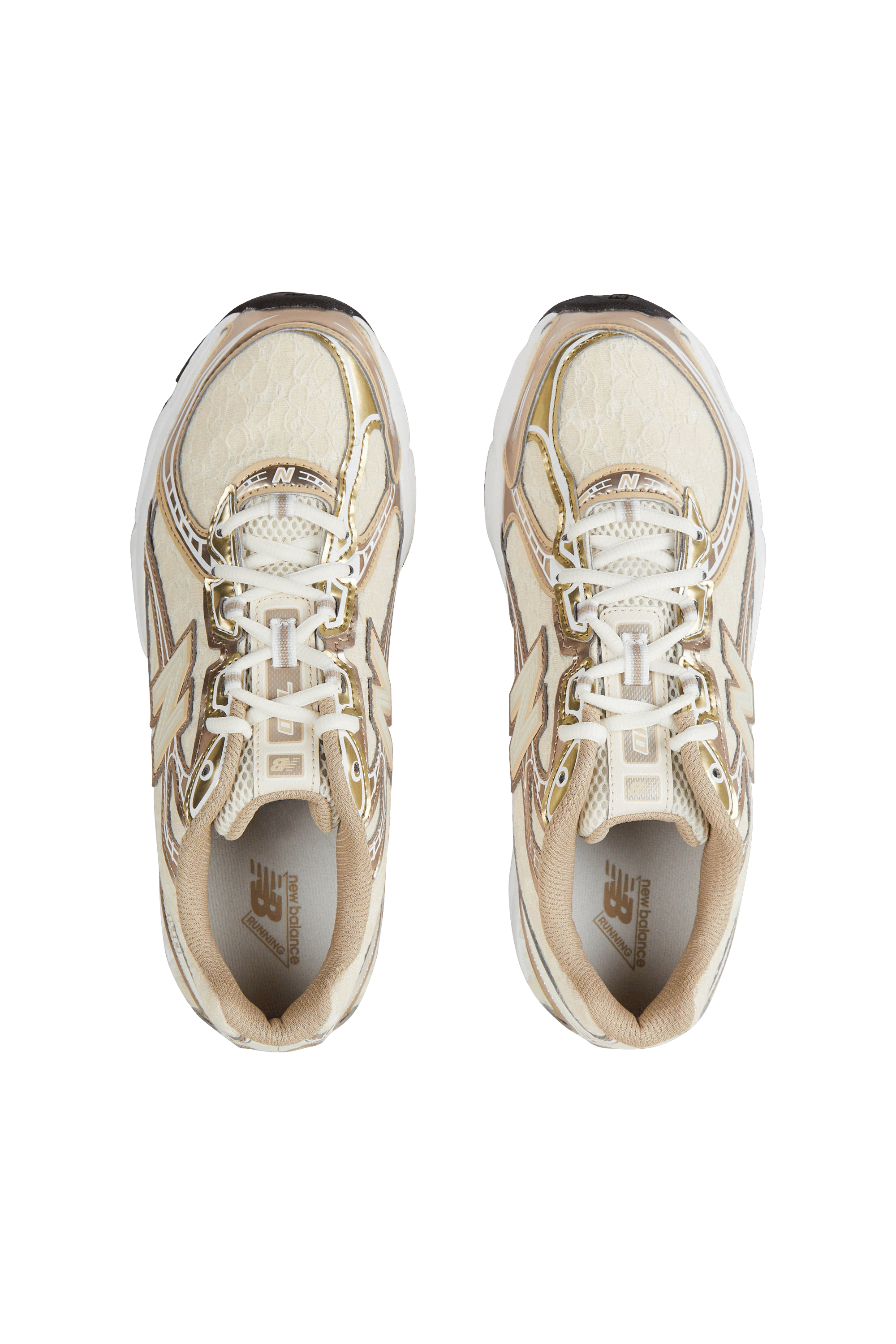 Men?s Storm 96 LO fabric and leather sneakers | Beige NEW BALANCE Men